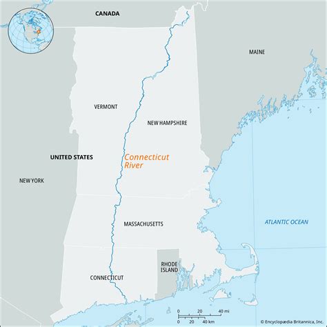 Connecticut River Valley Map - Connie Celestina