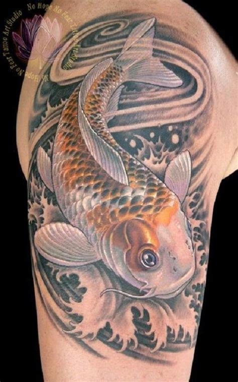 110 Best Japanese Koi Fish Tattoo Designs and Drawings