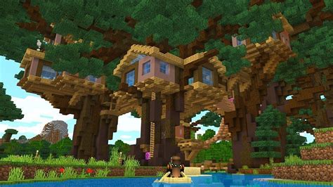 Minecraft Tree House Designs