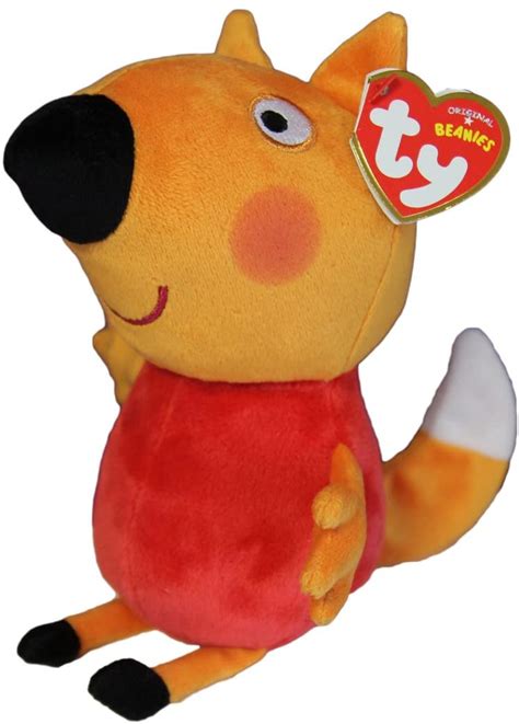 Ty 46263 Freddy Fox-Peppa Pig Beanie - Toys Hobbies