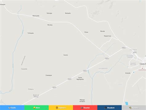 Huambo Neighborhood Map