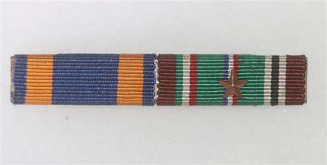 ORIGINAL WW2 US ARMY AIR FORCE AIR MEDAL WITH EUROPE CAMPAIGN RIBBON #1 - Butlers Military & Vintage