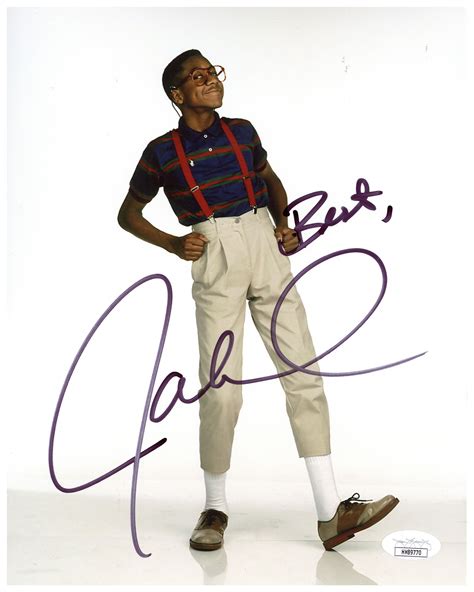 Jaleel White Autographed 8x10 Photo Family Matters Steve Urkel Signed – Zobie Productions