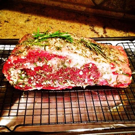 Rosemary-Crusted Prime Rib | Thyme with Catherine