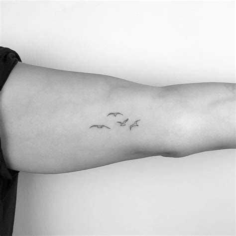 Beautiful Seagull Tattoo Design