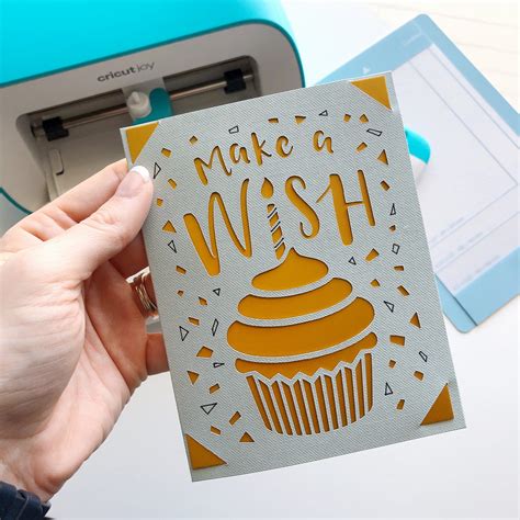 Last-Minute Birthday Card With Cricut Joy - Organized-ish by Lela Burris