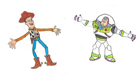 Woody and Buzz by brazilianferalcat on DeviantArt