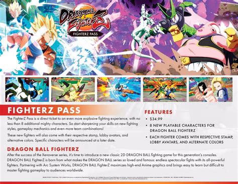 Dragon Ball FighterZ DLC Season Pass Announced, Adds 8 New Playable Characters - GameSpot