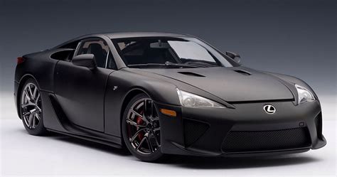 One Of One Matte Black Lexus LFA Nurburgring Edition