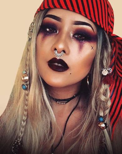 Female Pirate Makeup Ideas - Mugeek Vidalondon