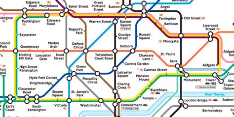 London Underground Tube Map