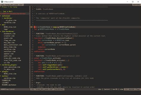 vim-nerdtree | webinstall.dev