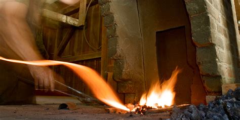 Blacksmithing At Herbert Hoover National Historic Site (U.S. National Park Service)