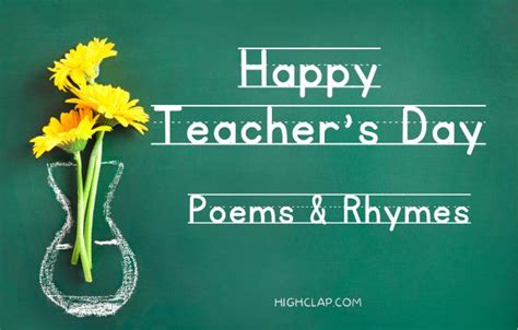 25 Best Teachers Day Poems To Express Gratitude And Love