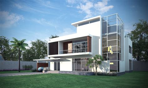 3d Models Luxury Contemporary House 3d Model Max Obj