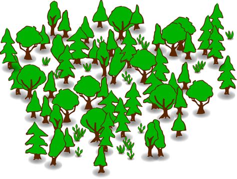 Forest Map Clipart Clip Art Library