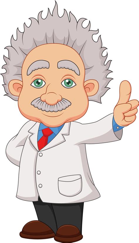 Albert Einsteins Brain Scientist Transparent Background Png Clipart