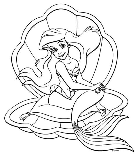 Ariel Coloring Pages Coloring Pages To Print