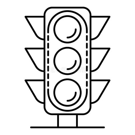 Traffic Light Clipart Black And White