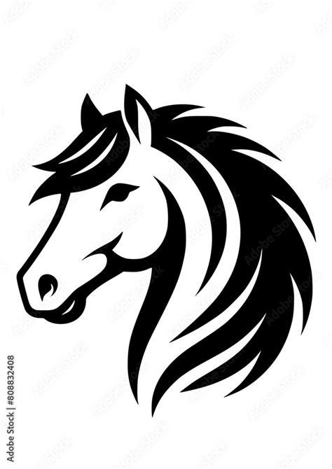 Horse Svg Horse Head Svg Horse Silhouette Horse Lover Svg Horseshoe