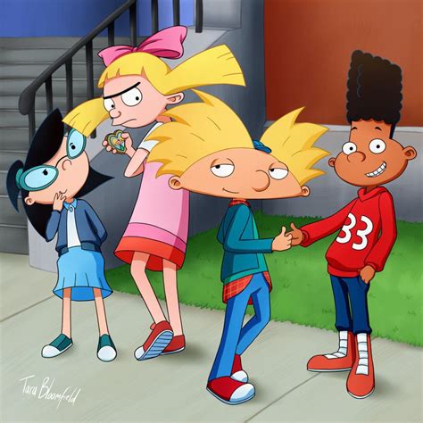 Hey Arnold 20th Anniversary Back To School By Deviantart