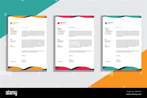 Professional Corporate And Creative Letterhead Design For Business