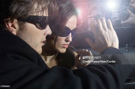 Celebrities And Paparazzi High Res Stock Photo Getty Images