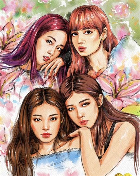 Blackpink Fanart Blackpink Poster Black Pink Blackpink