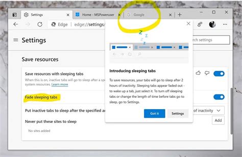 How To Disable Fade Sleeping Tabs In Microsoft Edge Browser Nbkomputer