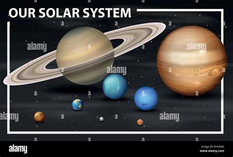 Solar System Diagram Hi Res Stock Photography And Images Alamy