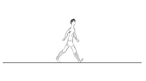 2d Animation Walk Cycle Youtube