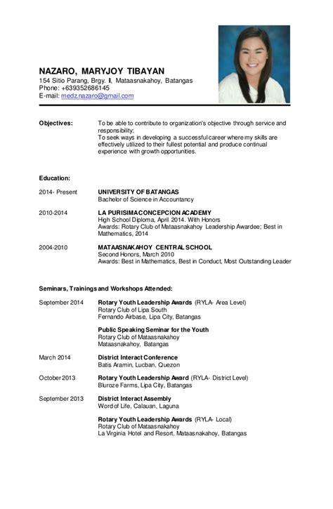 Sample resumes and cover letters. Resume Sample