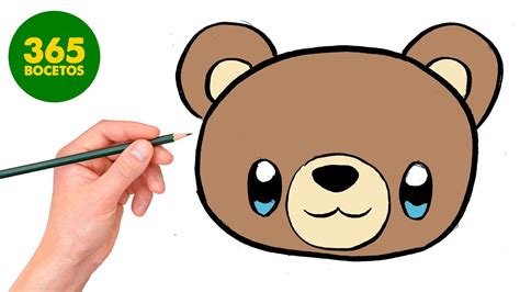 Como Dibujar Oso Kawaii Paso A Paso Dibujos Kawaii Faciles How To