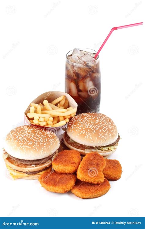 Fast Food Stock Photo Image Of Beverage Nutrition Dinner 8140694