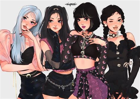 Wallpaper Blackpink Blackpink Desenhos De Amizade Blakpink Images And