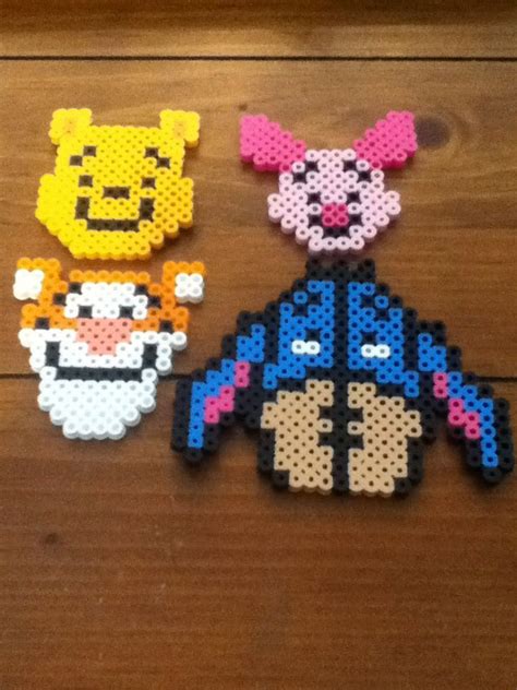 Winnie The Pooh Perler Beads Winnie The Pooh Eeyore Perler Bead