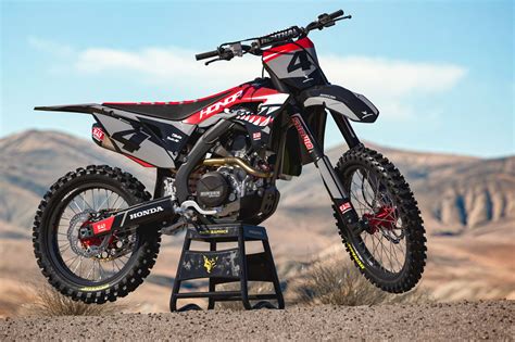 Honda Mx Graphics Shark Omxgraphics Honda Dirt Bike Custom Dirt