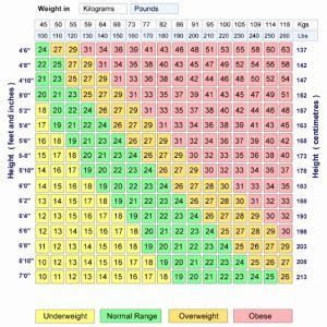 bmi table children | Brokeasshome.com