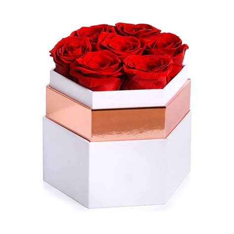 Wholesale Natural Preserved Roses In Paper Gift Box China Preserved