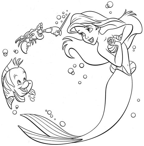 Ariel Coloring Pages Best Coloring Pages For Kids