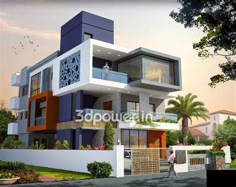 Ultra Modern Home Designs House 3d Interior Exterior Design Rendering