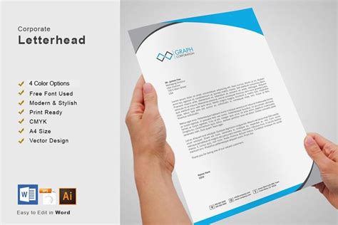 Letterhead In 2020 Letterhead Stationery Templates Business Brochure