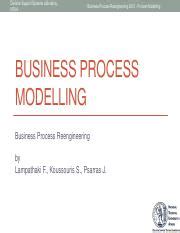 Ultimate Guide To Business Process Modelling Reengineering Decision