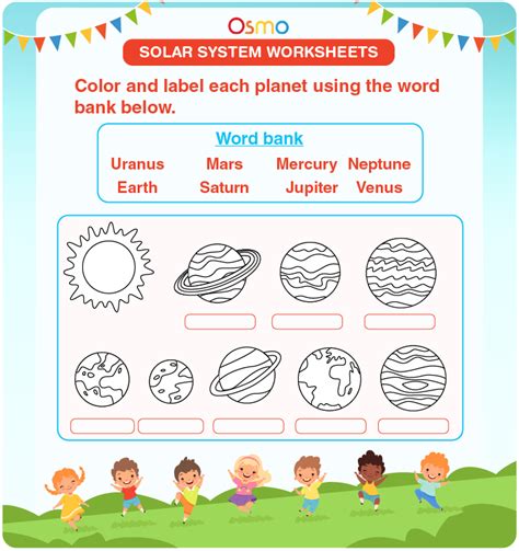 Solar System Worksheets Download Free Printables