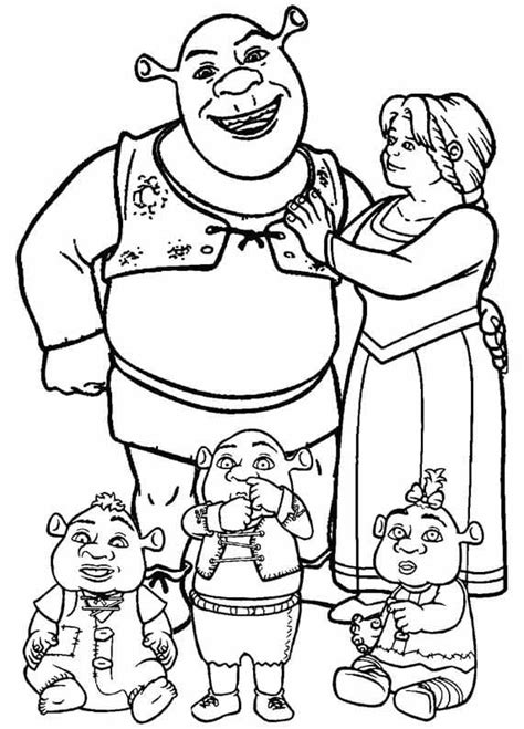 Shrek E Donkey 1 Para Colorir Imprimir E Desenhar Colorirme