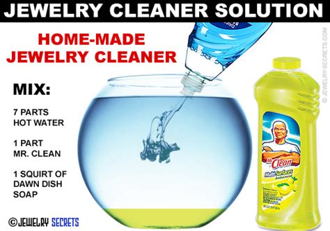 Cleaning your jewelry can be tricky. HOMEMADE JEWELRY CLEANER SOLUTION - Jewelry Secrets