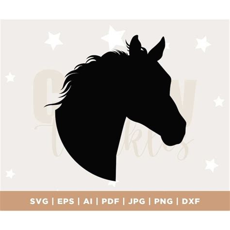 Horse Head Svg Horse Svg Stallion Svg Horse Lover Vector Inspire