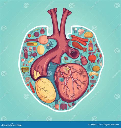 Human Internal Organs Stock Illustration Illustration Of Heartbeat