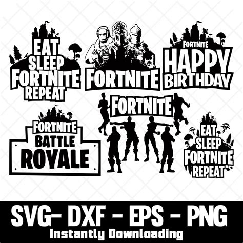 30 Happy Birthday Fortnite Svg Background Free Birthday SVG Cut Files