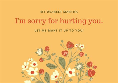 Sorry Printable Cards